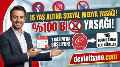 15 yaş altına sosyal medya yasağı 1 Kasım'da başlıyor: e-Devlet ile yaş doğrulaması ve yeni kurallar