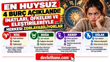 En Huysuz 4 Burç Açıklandı! İnatları, Öfkeleri ve Eleştirileriyle Herkesi Zorlayabiliyorlar