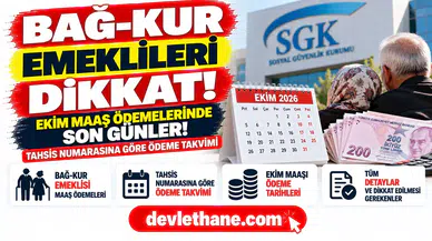Bağ-Kur emeklileri dikkat: Ekim maaş ödemelerinde son günler, tahsis numarasına göre takvim