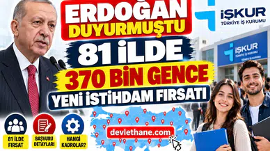 Erdoğan Duyurmuştu: İŞKUR'dan 81 İlde 370 Bin Gence Yeni İstihdam Fırsatı