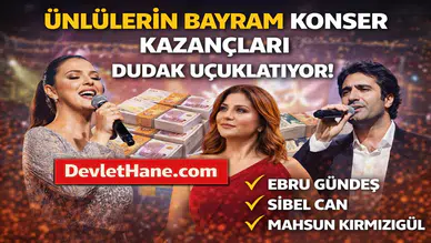 Bayram Konserlerinde Servet! Ünlü Sanatçıların Kazançları Ortaya Çıktı