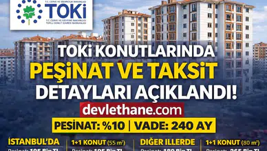 TOKİ Konutlarında Yeni Ödeme Planı Açıklandı! Peşinat ve Taksitler Netleşti