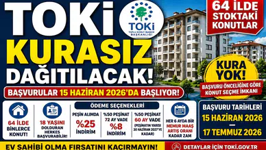 TOKİ’den Büyük Konut Hamlesi: 64 İlde Kurasız Ev Satışı Başlıyor! Başvuru Şartları ve İl İl Konut Sayıları Açıklandı