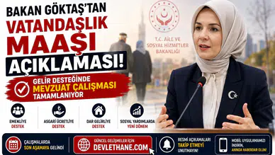 Bakan Göktaş’tan Vatandaşlık Maaşı Açıklaması! Gelir Desteğinde Mevzuat Çalışması Tamamlanıyor
