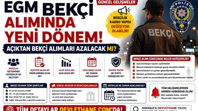 EGM Bekçi Alımında Yeni Dönem: Açıktan Bekçi Alımları Azalacak mı?