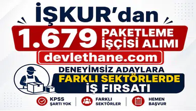 İŞKUR’dan 1.679 Paketleme İşçisi Alımı: Deneyimsiz Adaylara Farklı Sektörlerde İş Fırsatı
