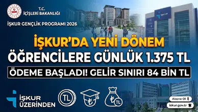 İŞKUR Gençlik Programında 2026 Şartları Değişti: Öğrencilere Günlük 1.375 TL Ödeme, Gelir Sınırı 84 Bin TL