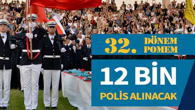 POMEM 32. Dönem Başvuruları Başladı. 12 Bin Polis Alımı Yapılacak