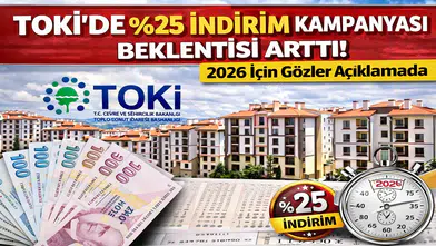 TOKİ’de %25 İndirim Kampanyası Beklentisi Arttı! 2026 İçin Gözler Açıklamada