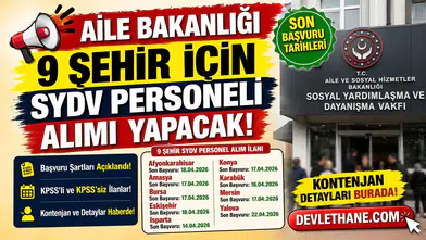 SYDV Personel Alımı 2026: Aile Bakanlığı 9 İlde Yeni Kadrolar Açtı! Başvuru Şartları ve Tarihler Netleşti