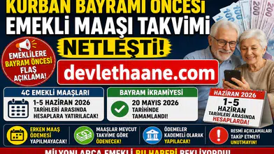 Kurban Bayramı Öncesi Emekli Maaşı Takvimi Netleşti: 4C Emeklileri Maaşlarını Ne Zaman Alacak?