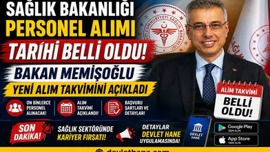 Sağlık Bakanlığı Personel Alımı Tarihi Belli Oldu! Bakan Memişoğlu Yeni Alım Takvimini Açıkladı