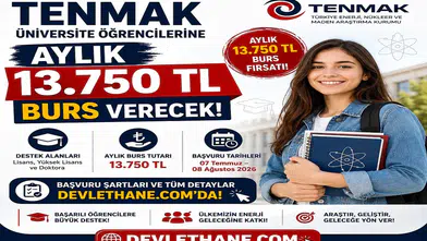 TENMAK Üniversite Öğrencilerine Aylık 13 Bin 750 TL Burs Verecek! Başvuru Şartları ve Tarihleri Açıklandı
