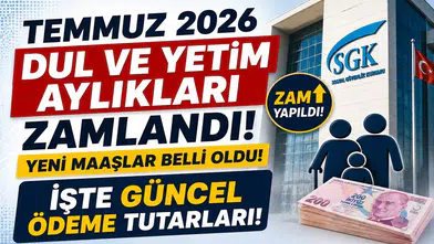 Temmuz 2026 Dul ve Yetim Aylıkları Zamlandı! Yeni Maaşlar Belli Oldu: İşte Güncel Ödeme Tutarları
