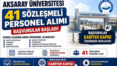 Aksaray Üniversitesi 41 Sözleşmeli Personel Alımı Yapacak! Başvurular Kariyer Kapısı’ndan