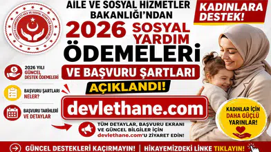 Aile ve Sosyal Hizmetler Bakanlığı'ndan Kadınlara Destek! 2026 Sosyal Yardım Ödemeleri ve Başvuru Şartları Açıklandı