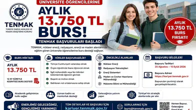 Üniversite Öğrencilerine Aylık 13.750 TL Burs: TENMAK Başvuruları Başladı