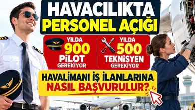 Havacılıkta Personel Açığı: Yılda 900 Pilot ve 500 Teknisyen Gerekiyor, Havalimanı İş İlanlarına Nasıl Başvurulur?