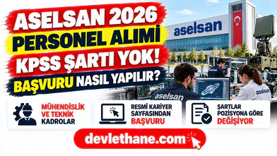 ASELSAN personel alımı 2026: KPSS şartı var mı, başvuru nasıl yapılır?