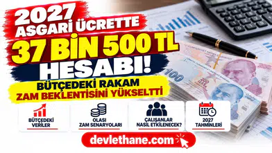 2027 Asgari Ücrette 37 Bin 500 TL Hesabı! Bütçedeki Rakam Zam Beklentisini Yükseltti