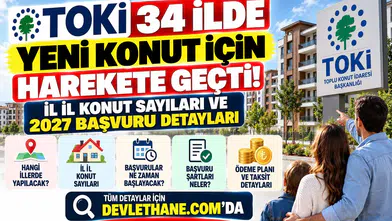 TOKİ 34 İlde Yeni Konut İçin Harekete Geçti: İl İl Konut Sayıları ve 2027 Başvuru Detayları