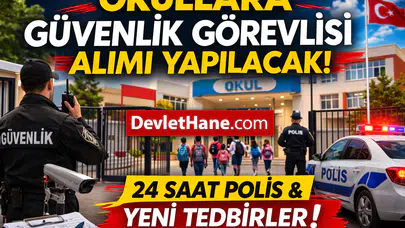 Okullarda Güvenlik Artıyor: Güvenlik Görevlisi Alımı Gündemde