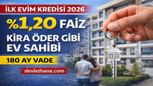 İlk Evim Konut Kredisi 2026: Düşük Faizli Konut Kredisi ile Ev Sahibi Olma Fırsatı Gündemde