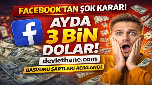 Facebook Hesabı Olan Kişilere 3 Bin Dolara Kadar Ödeme Yapılacak