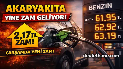 Akaryakıta Yine Zam Geliyor! İşte Beklenen Tarih ve Rakamlar