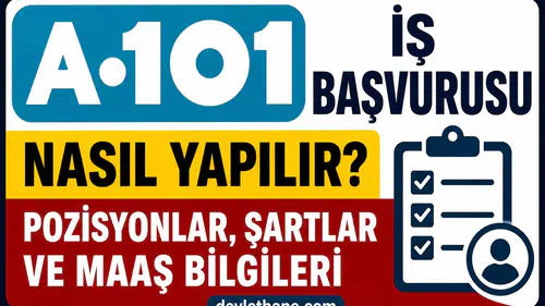 A101 İş Başvurusu Nasıl Yapılır? Güncel Başvuru Şartları, Pozisyonlar ve Maaş Detayları