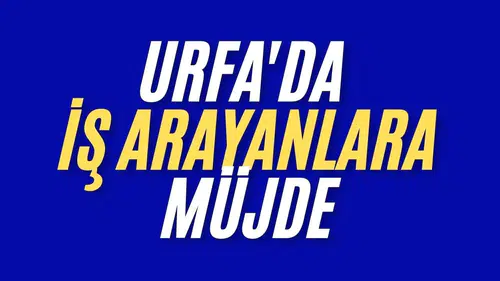 Şanlıurfa Büyükşehir Belediyesi Kurayla Personel Alımı Yapacak