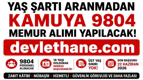 Adalet Bakanlığı'ndan Yaş Sınırı Olmadan 9 Bin 804 Personel Alımı! Başvurular 22 Haziran'a Kadar Devam Ediyor