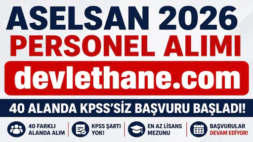 ASELSAN 2026 Personel Alımı Başladı! KPSS Şartsız 40'tan Fazla Alanda Yüzlerce Personel Alınacak: Başvuru Şartları, Maaşlar ve Açık Pozisyonlar