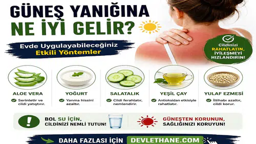Güneş Yanığına Ne İyi Gelir? Evde Uygulanabilecek Etkili Yöntemler ve Dikkat Edilmesi Gerekenler