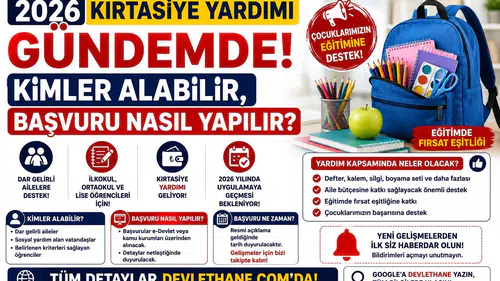 2026 Kırtasiye Yardımı Gündemde: Kimler Alabilir, Başvuru Nasıl Yapılır?