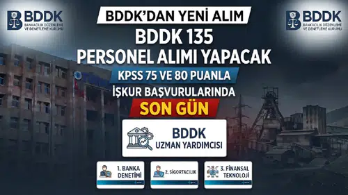 KPSS ve Mülakat Olmadan 2.550 Kamu Personeli Alımı: İlköğretim, Lise, Ön Lisans ve Lisans Kontenjanları Açıldı
