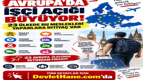 Avrupa’da İşçi Açığı Büyüyor! 23 Ülkede Bu Meslekleri Yapanlara İhtiyaç Var