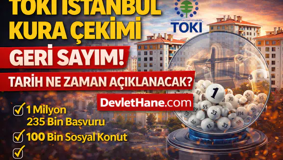 TOKİ İstanbul Kura Çekimi Ne Zaman? 100 Bin Konut İçin Gözler Açıklanacak Tarihte