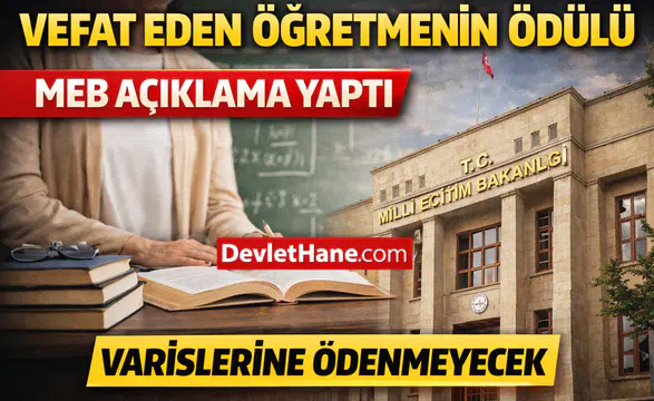 MEB’den Önemli Değerlendirme: Vefat Eden Öğretmenin Başarı Ödülü Ailesine Verilir mi?