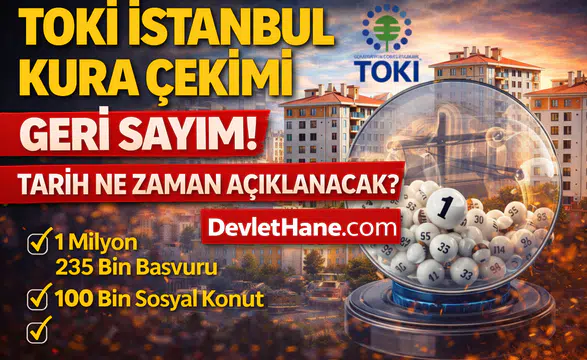 TOKİ İstanbul Kura Çekimi Ne Zaman? 100 Bin Konut İçin Gözler Açıklanacak Tarihte