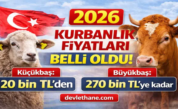Kurbanlık Fiyatları Netleşiyor: Küçükbaş 20 Bin TL’den Başlıyor, Büyükbaş 270 Bin TL’ye Kadar Çıkıyor