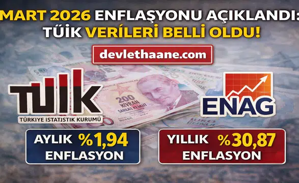 Mart 2026 Enflasyonu Açıklandı! TÜİK Verileri Sonrası Kritik Tablo Ortaya Çıktı