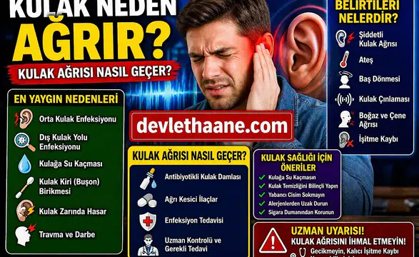 Kulak Neden Ağrır? Kulak Ağrısı Nasıl Geçer? Uzmanlardan Önemli Uyarılar