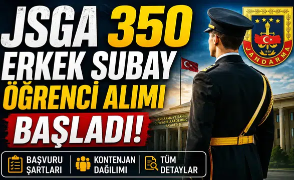 JSGA 350 Erkek Subay Öğrenci Alımı Başladı! Başvuru Şartları, Kontenjan Dağılımı ve Tüm Detaylar