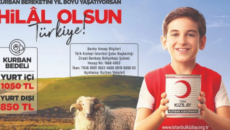 Kızılay Kurban Bayramı yardımı başvurusu başladı. Erzak ve para yardımı verilecek