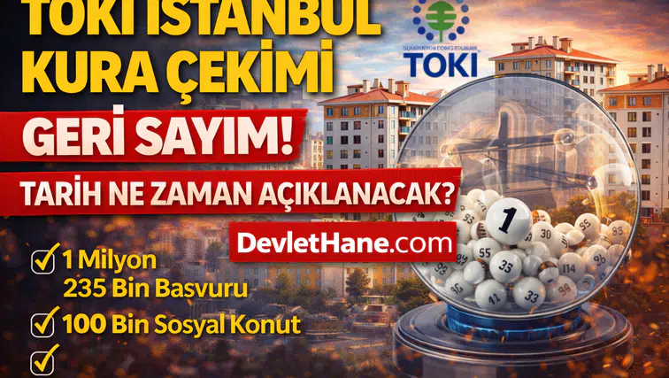 TOKİ İstanbul Kura Çekimi Ne Zaman? 100 Bin Konut İçin Gözler Açıklanacak Tarihte