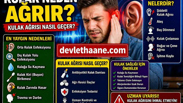 Kulak Neden Ağrır? Kulak Ağrısı Nasıl Geçer? Uzmanlardan Önemli Uyarılar