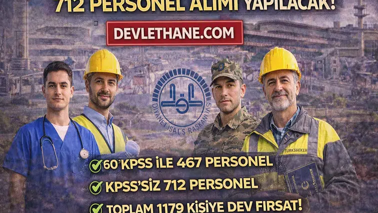 Kamuya 1179 Personel Alımı Başladı! KPSS’li ve KPSS’siz Dev Fırsat