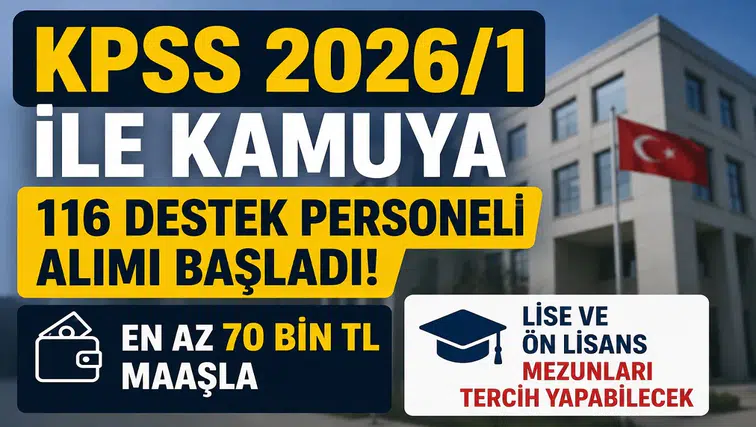 KPSS 2026/1 Tercihleri Başladı! Kamuya 69 Kurumda 2.083 Memur Alımı Yapılacak: İşte Kadrolar, Başvuru Şartları ve Tüm Detaylar