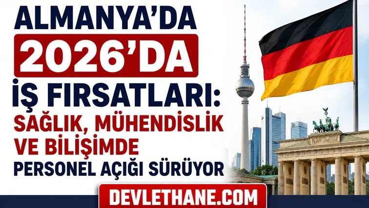 Almanya’da 2026’da İş Fırsatları: Sağlık, Mühendislik ve Bilişimde Personel Açığı Sürüyor